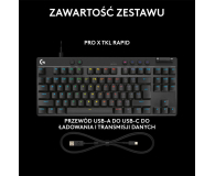 Logitech G PRO X TKL Rapid czarny - 1298663 - zdjęcie 11